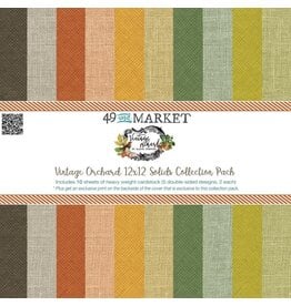 49 AND MARKET 49 AND MARKET VINTAGE ORCHARD SOLIDS 12x12 COLLECTION PACK