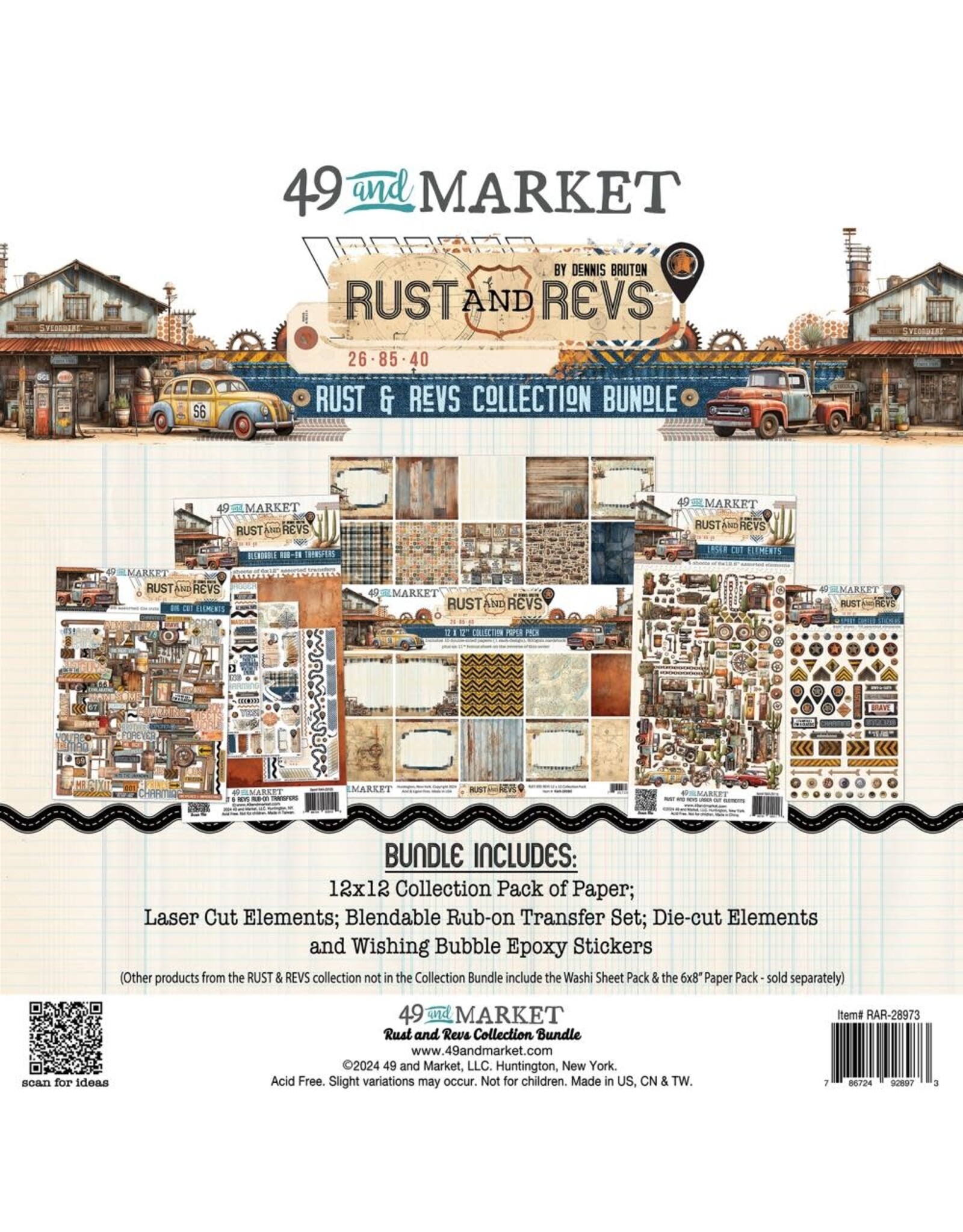 49 AND MARKET 49 AND MARKET RUST AND REVS COLLECTION BUNDLE