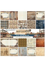 49 AND MARKET 49 AND MARKET RUST AND REVS 12x12 COLLECTION PACK