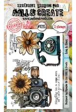 AALL & CREATE AALL & CREATE BIPASHA BK #1225 LENS & LINES A6 CLEAR STAMP