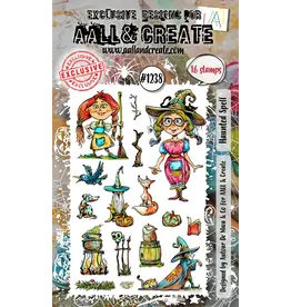 AALL & CREATE AALL & CREATE AUTOUR DE MWA #1238 HAUNTED SPELL A6 CLEAR STAMP