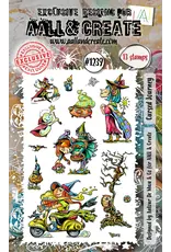 AALL & CREATE AALL & CREATE AUTOUR DE MWA #1239 CURSED JOURNEY A6 CLEAR STAMP