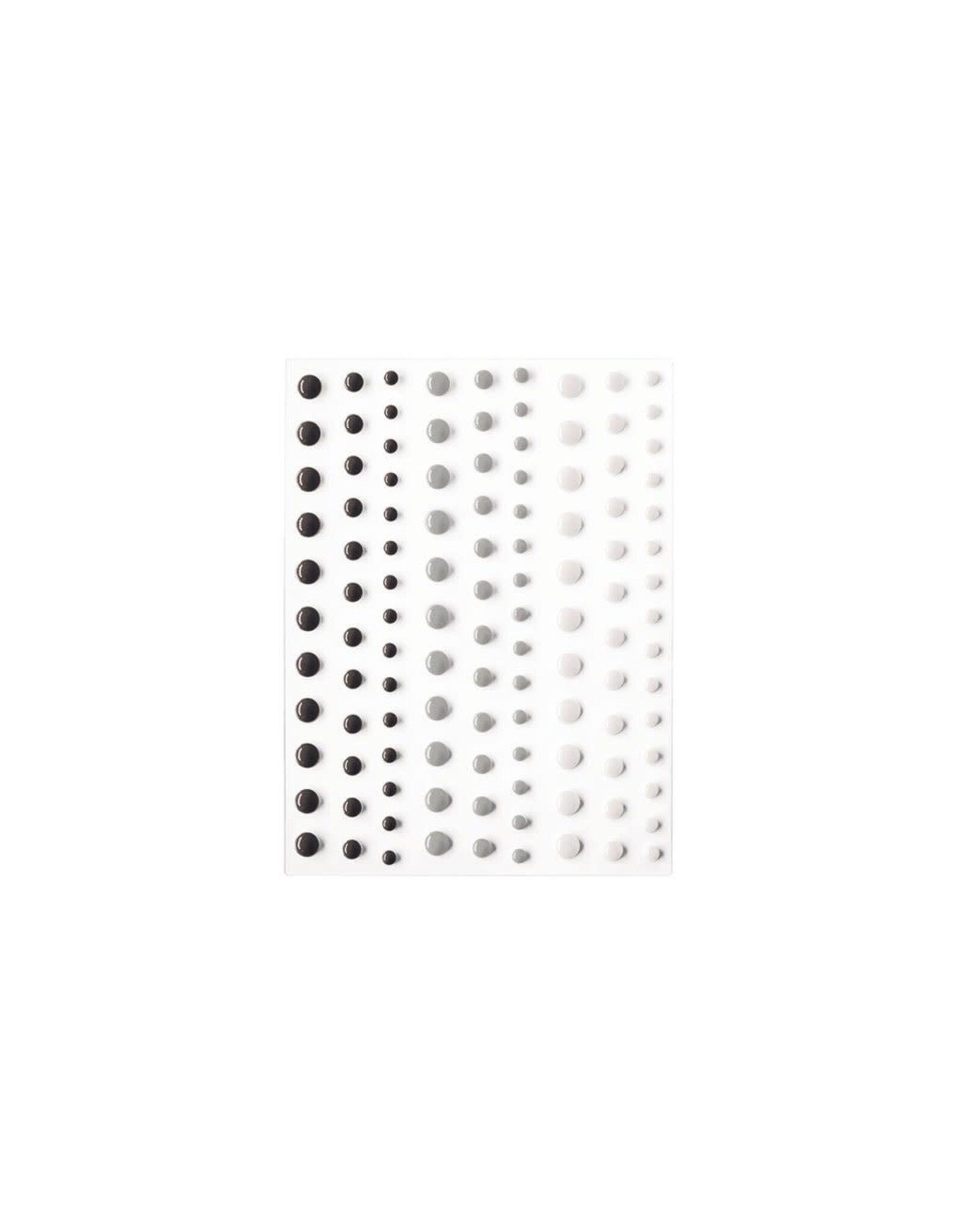 HERO ARTS HERO ARTS NEUTRALS HUES ENAMEL DOTS 114PC