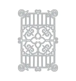 HERO ARTS HERO ARTS FANCY DIES ORNATE GATE COVER PLATE DIE SET