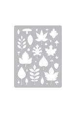 HERO ARTS HERO ARTS FANCY DIES FALL PATTERN COVER PLATE DIE