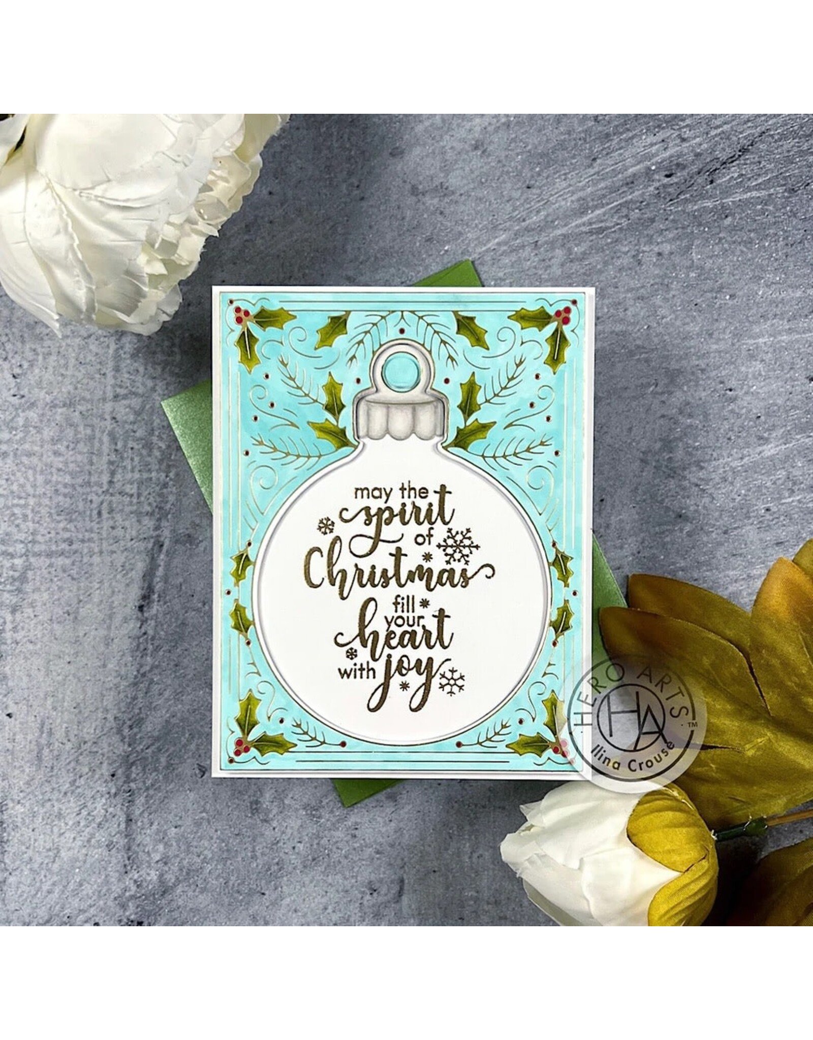 HERO ARTS HERO ARTS ORNAMENT BORDER HOT FOIL PLATE