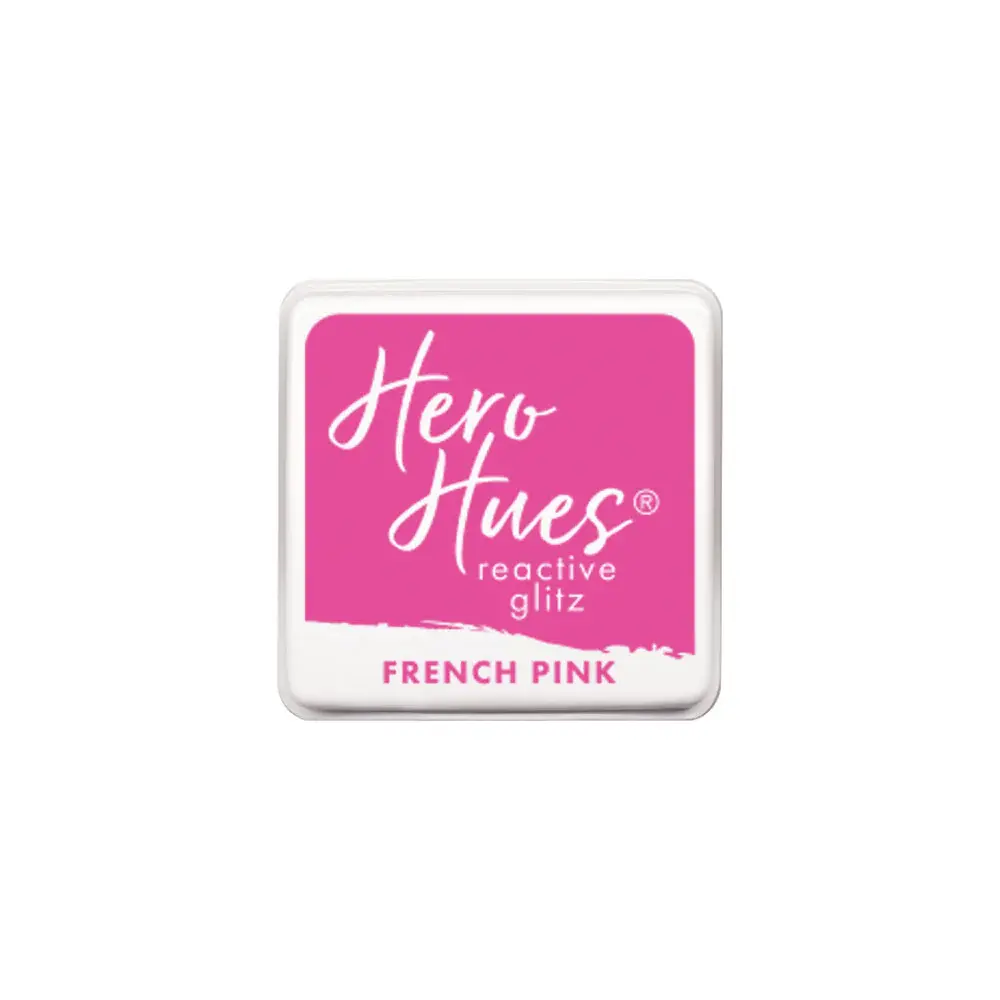 HERO ARTS HERO ARTS HERO HUES FRENCH PINK REACTIVE GLITZ INK