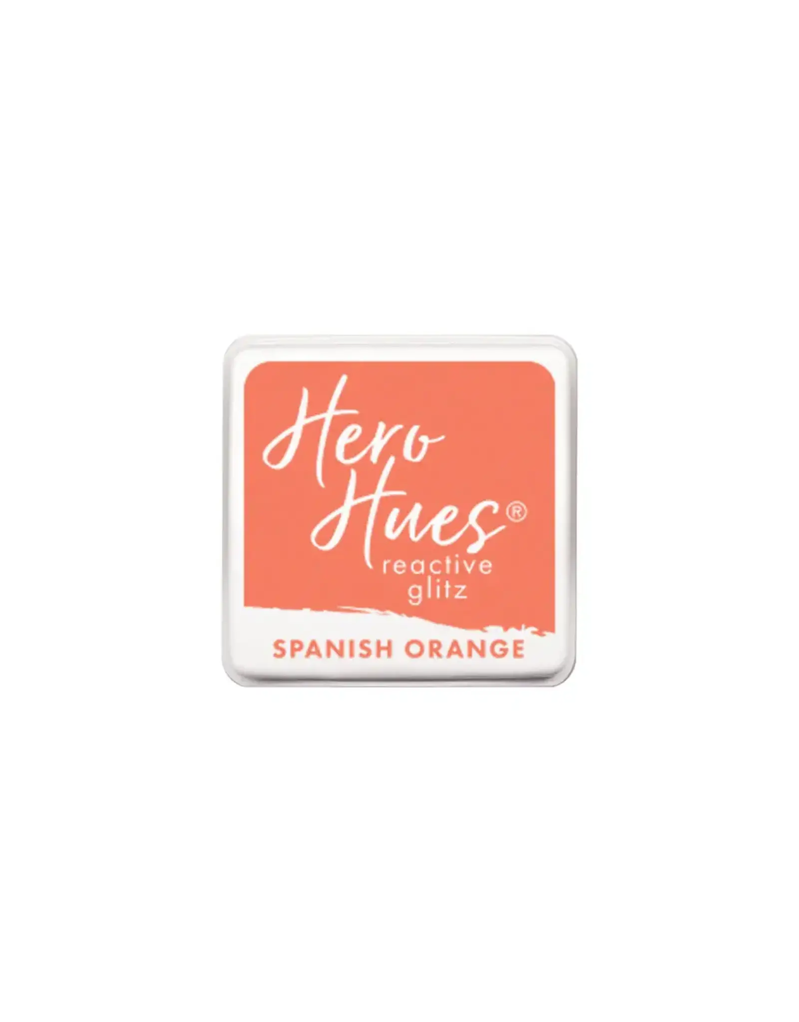 HERO ARTS HERO ARTS HERO HUES SPANISH ORANGE REACTIVE GLITZ INK