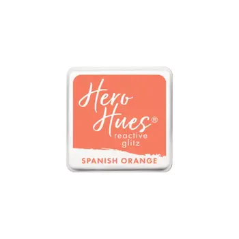 HERO ARTS HERO ARTS HERO HUES SPANISH ORANGE REACTIVE GLITZ INK