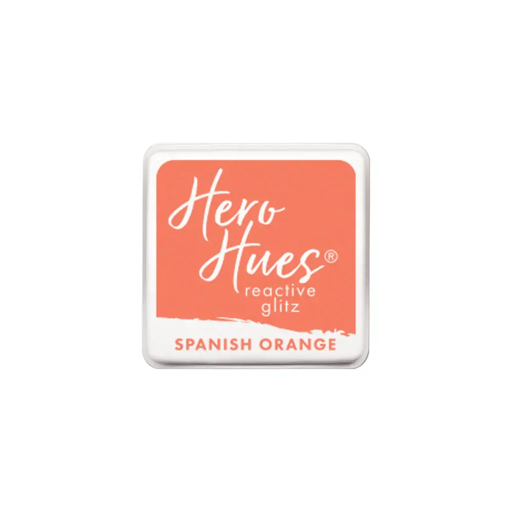 HERO ARTS HERO ARTS HERO HUES SPANISH ORANGE REACTIVE GLITZ INK