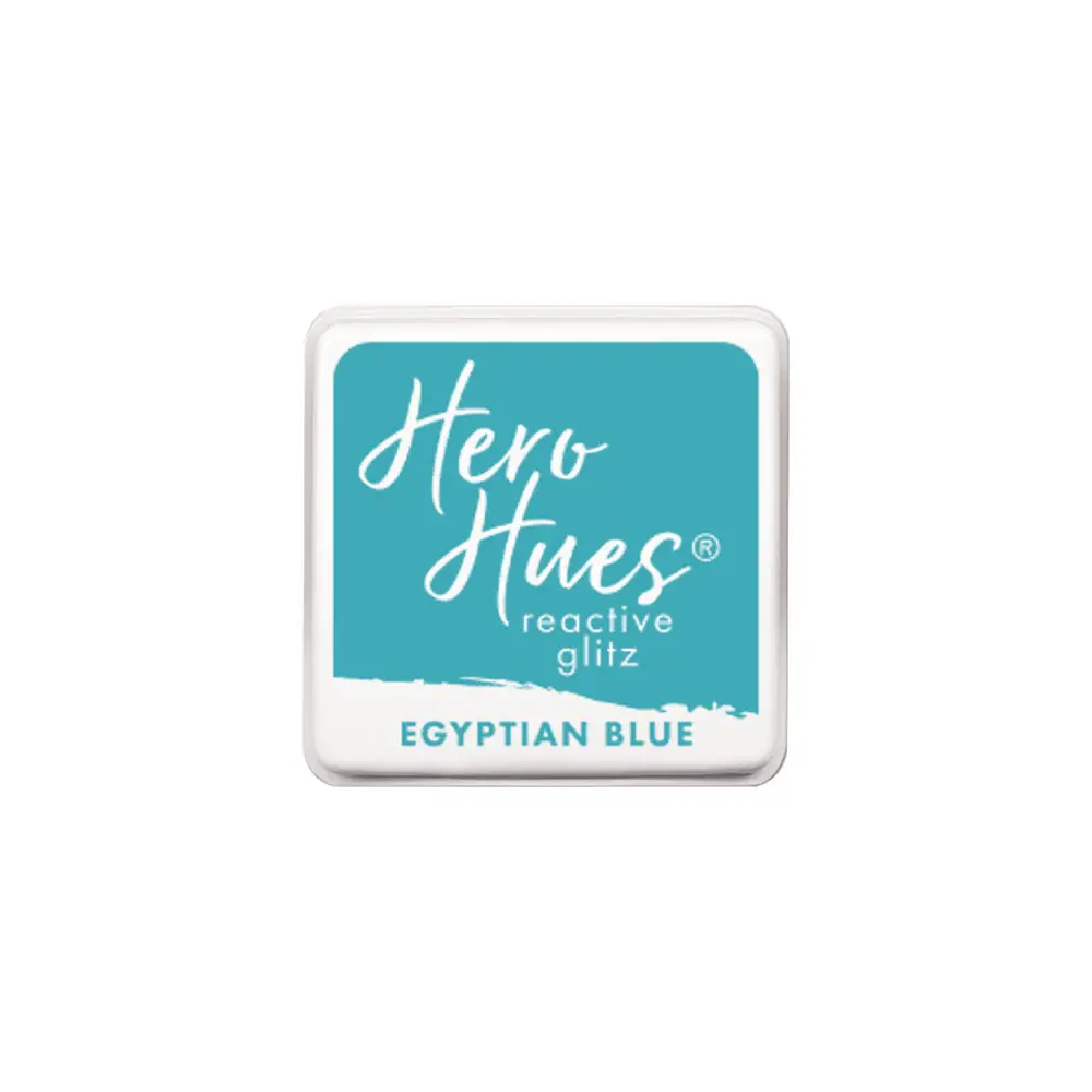 HERO ARTS HERO ARTS HERO HUES EGYPTIAN BLUE REACTIVE GLITZ INK