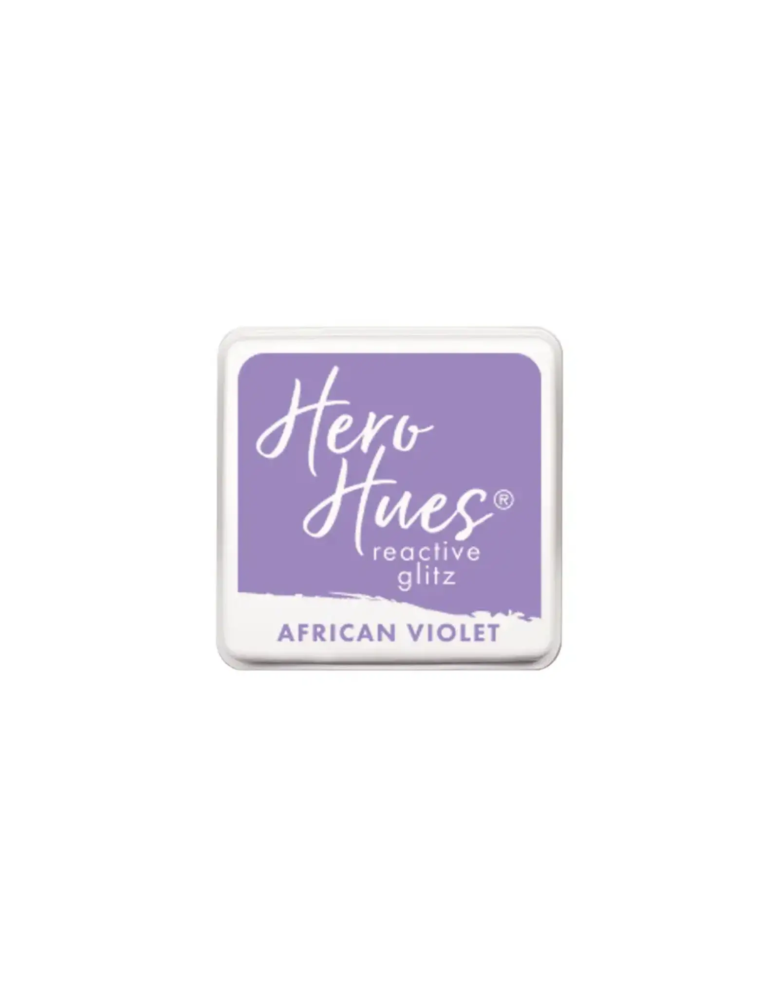 HERO ARTS HERO ARTS HERO HUES AFRICAN VIOLET REACTIVE GLITZ INK