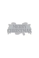 HERO ARTS HERO ARTS MERRY CHRISTMAS LETTERPRESS + FOIL PLATE