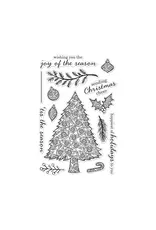 HERO ARTS HERO ARTS SWIRLY CHRISTMAS TREE CLEAR STAMP SET