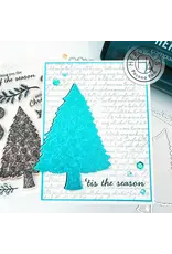 HERO ARTS HERO ARTS STAMP BUNDLE SWIRLY CHRISTMAS TREE CLEAR STAMP & DIE SET