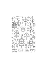 HERO ARTS HERO ARTS FALL PATTERN CLEAR STAMP SET