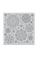 HERO ARTS HERO ARTS KALEIDOSCOPE SNOWFLAKE BOLD PRINTS 6x6 CLING STAMP