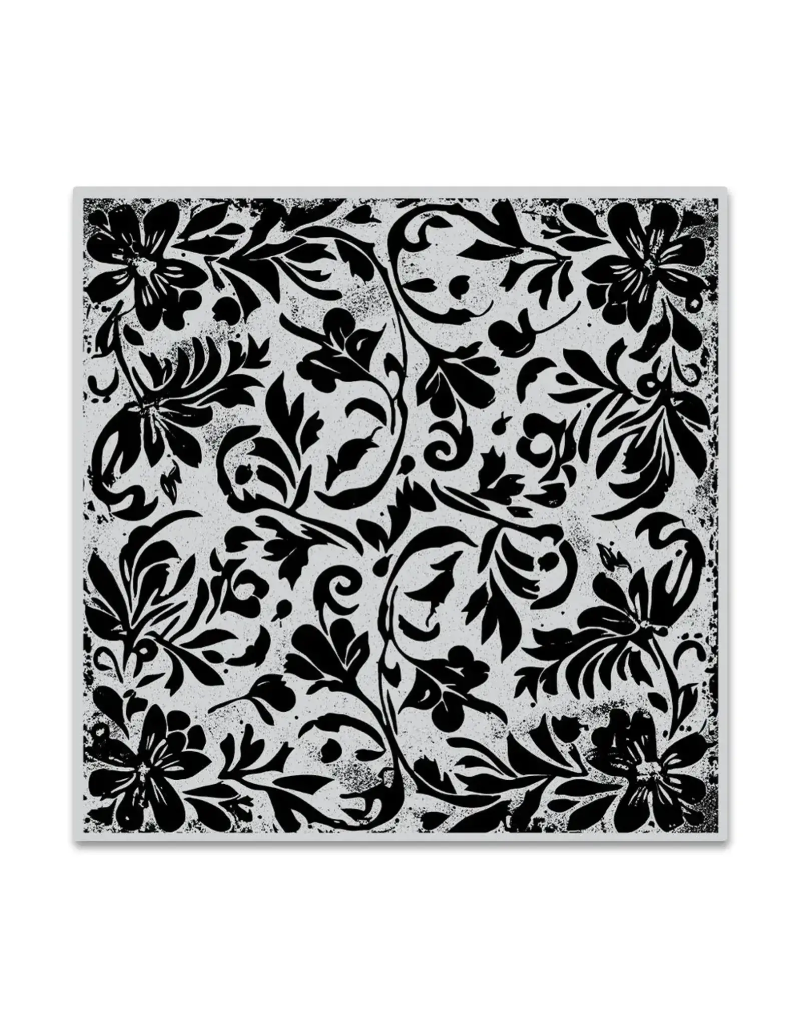 HERO ARTS HERO ARTS ABSTRACT POINSETTIA BOLD PRINTS 6x6 CLING STAMP