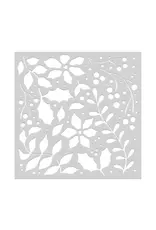 HERO ARTS HERO ARTS HOLIDAY FOLIAGE 6x6 STENCIL