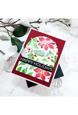 HERO ARTS HERO ARTS HOLIDAY FOLIAGE 6x6 STENCIL