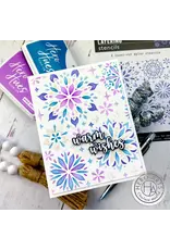 HERO ARTS HERO ARTS COLOR LAYERING SNOWFLAKE STENCIL SET 4/PK