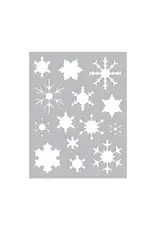 HERO ARTS HERO ARTS FANCY DIES SNOWFLAKE PATTERNED COVER PLATE DIE SET