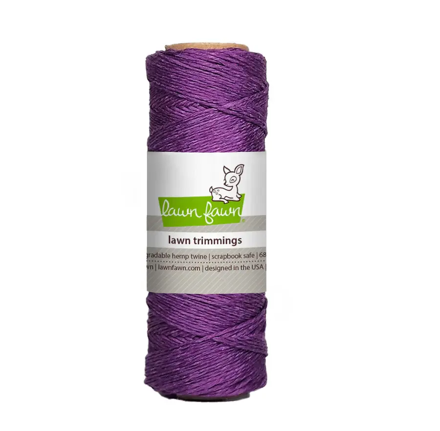 LAWN FAWN LAWN FAWN PURPLE HEMP TWINE