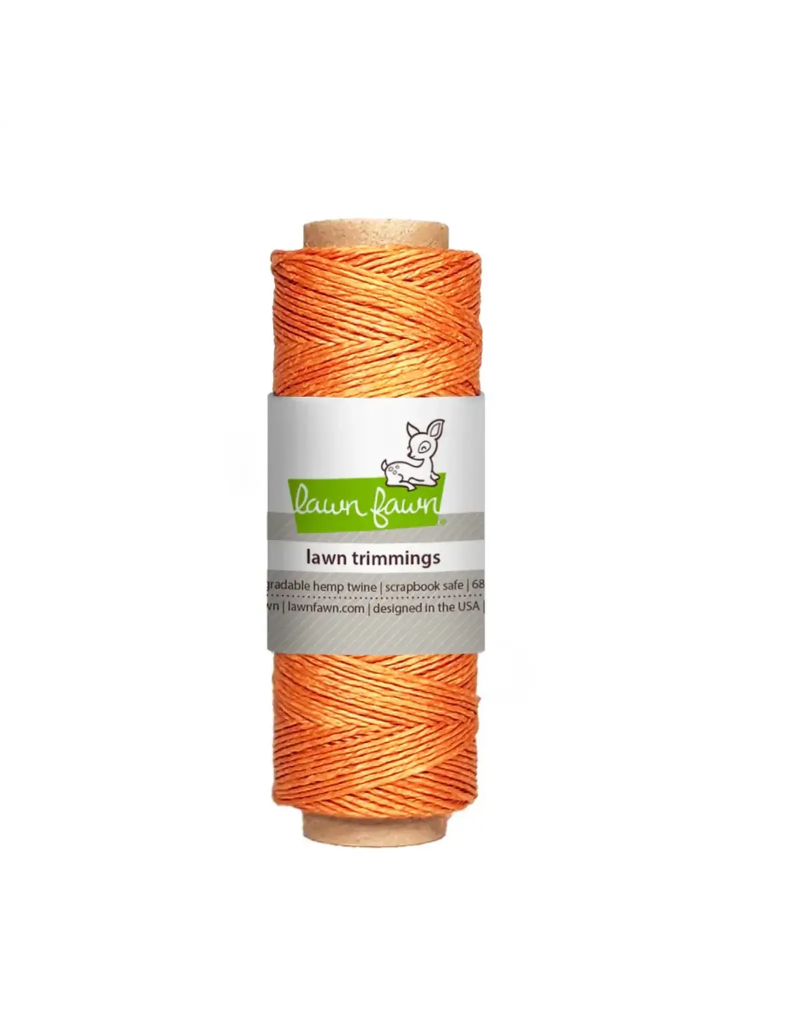 LAWN FAWN LAWN FAWN ORANGE HEMP TWINE