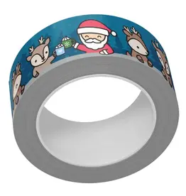 LAWN FAWN LAWN FAWN SANTA AND FRIENDS WASHI TAPE