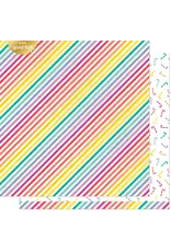 LAWN FAWN LAWN FAWN CANDY CANE LANE CANDY CANES 12X12 CARDSTOCK