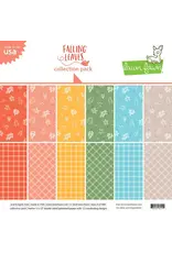 LAWN FAWN LAWN FAWN FALLING LEAVES 12x12 COLLECTION PACK 12 SHEETS