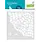 LAWN FAWN LAWN FAWN LAWN CLIPPINGS SPIDERWEB BACKGROUND 6x6  STENCIL SET 2/PK
