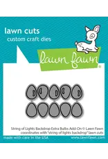 LAWN FAWN LAWN FAWN STRING OF LIGHTS BACKDROP EXTRA BULBS ADD-ON DIE SET