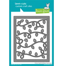 LAWN FAWN LAWN FAWN STRING OF LIGHTS BACKDROP DIE SET