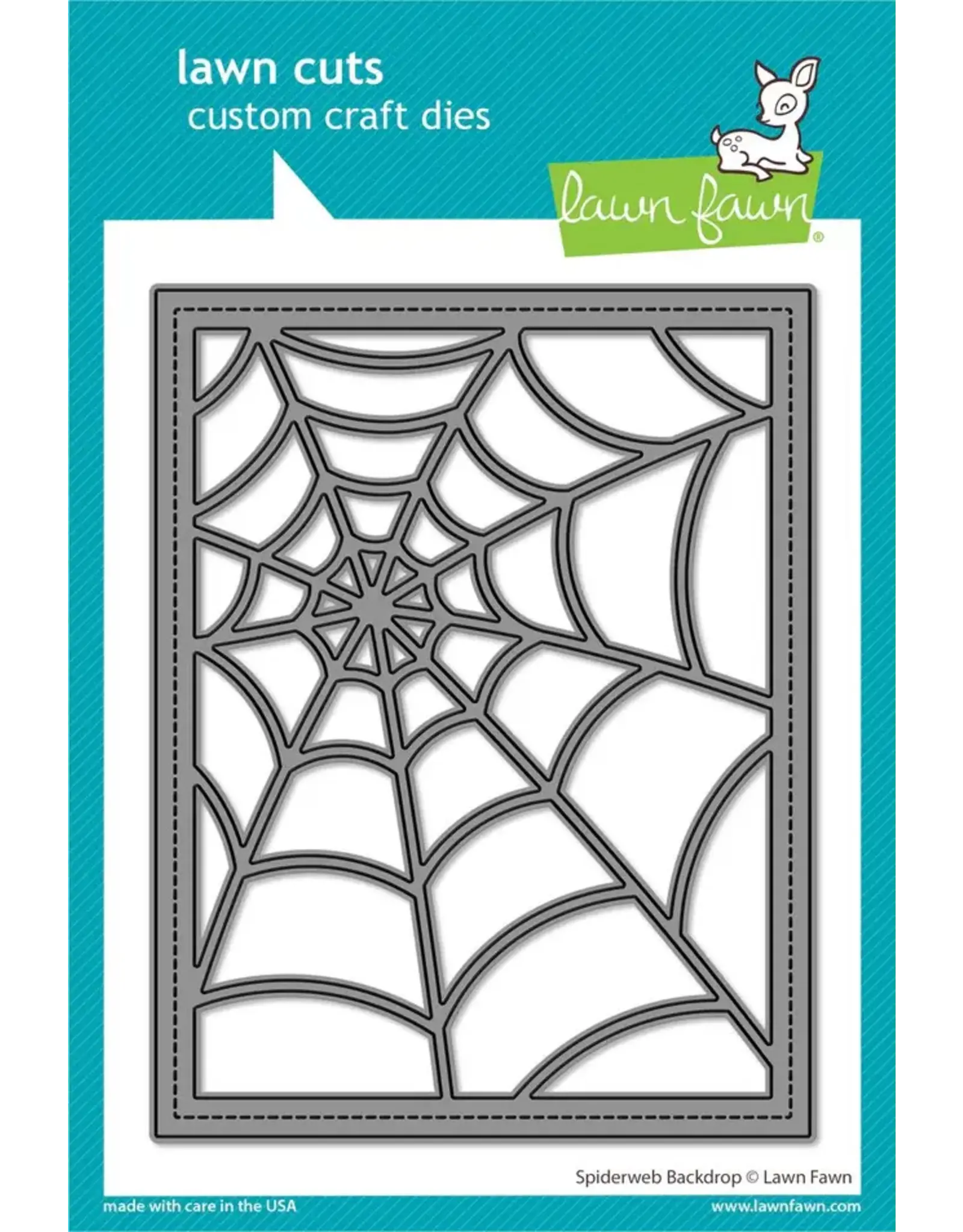 LAWN FAWN LAWN FAWN SPIDERWEB BACKDROP DIE