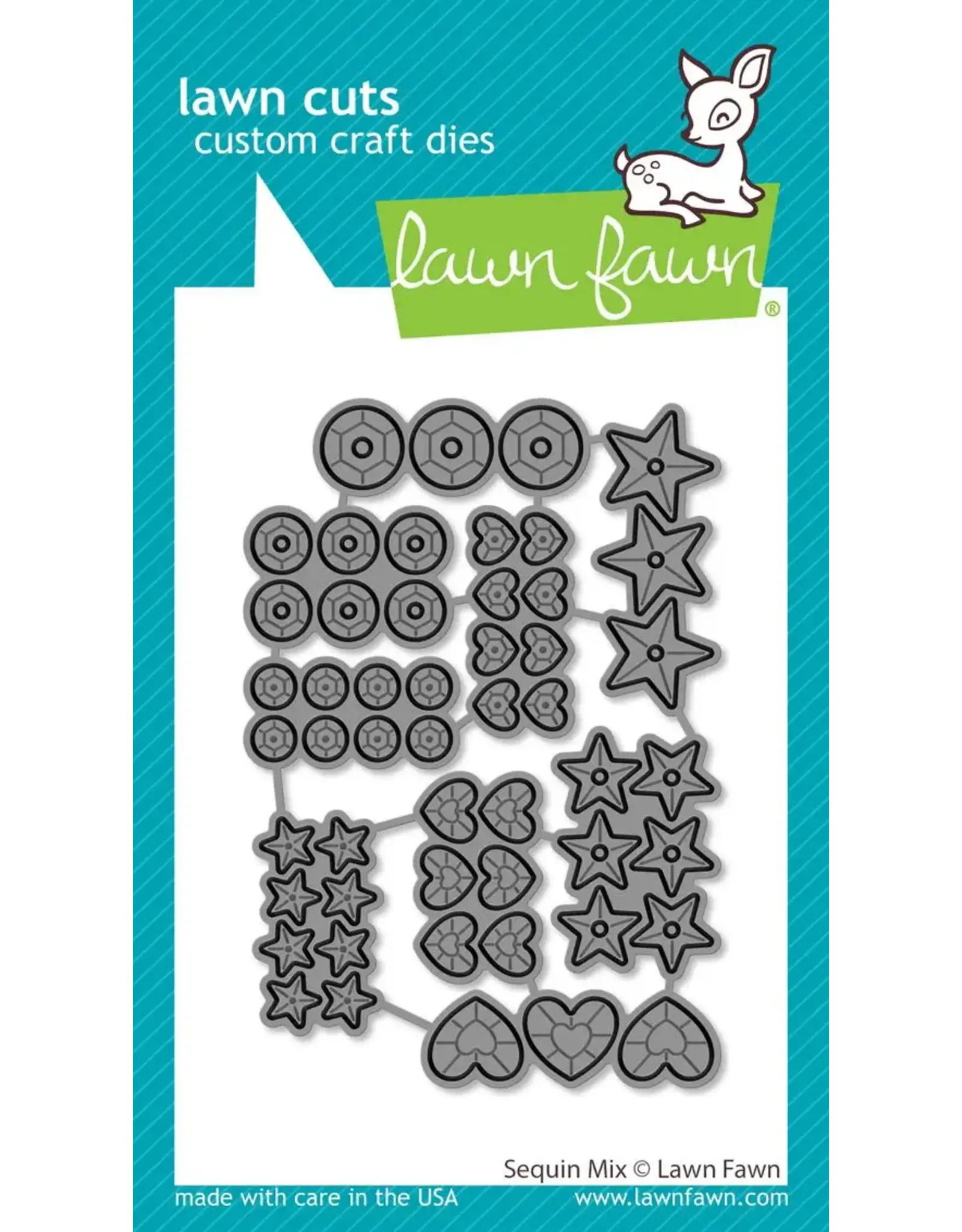 LAWN FAWN LAWN FAWN SEQUIN MIX DIE SET