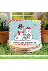 LAWN FAWN LAWN FAWN HENRY'S BUILD-A-SENTIMENT: WINTER CLEAR STAMP SET