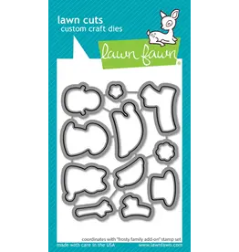 LAWN FAWN LAWN FAWN FROSTY FAMILY ADD-ON DIE SET