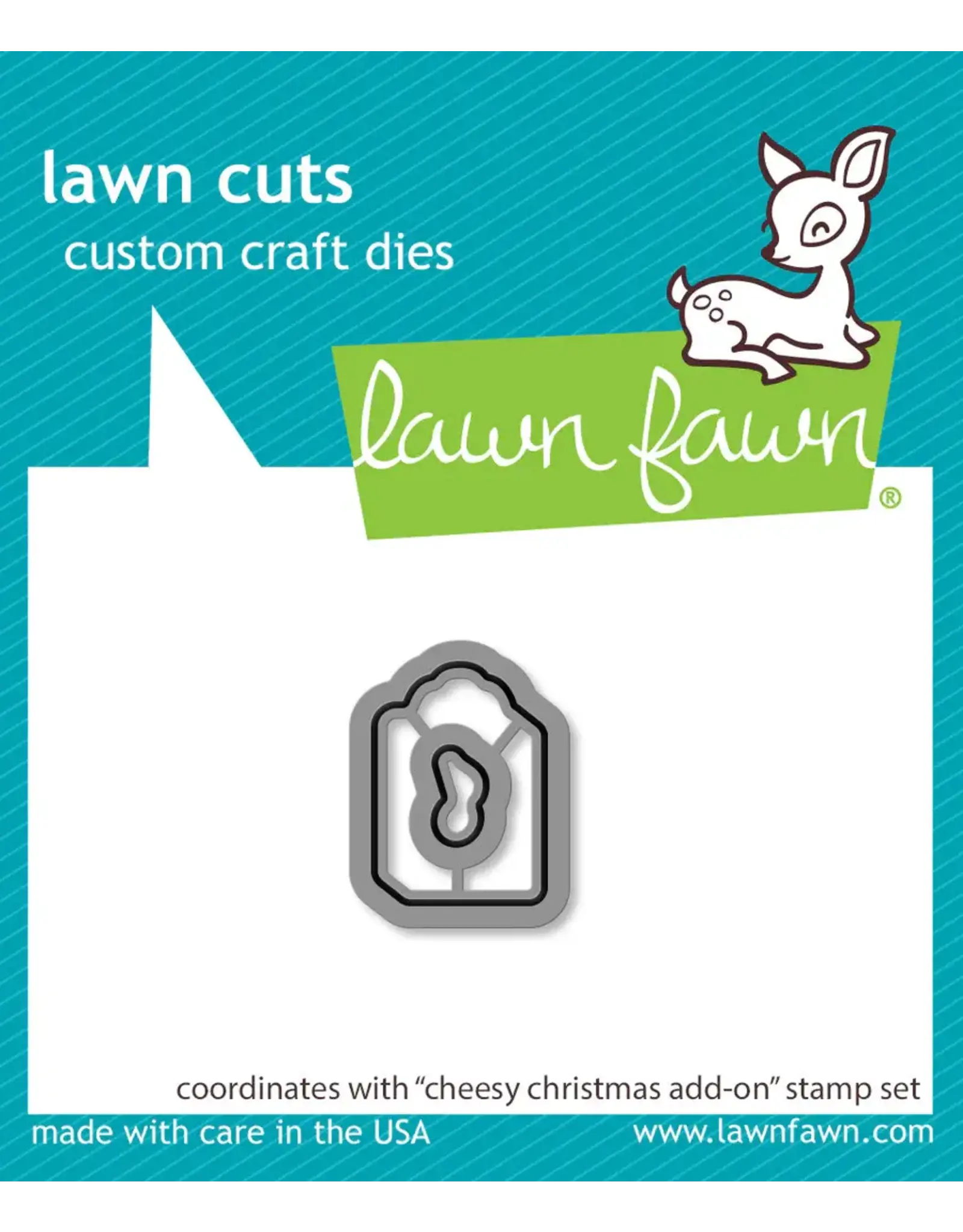 LAWN FAWN LAWN FAWN CHEESY CHRISTMAS ADD-ON DIE SET