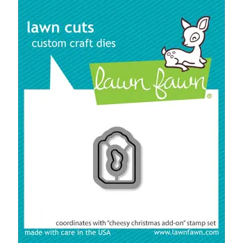 LAWN FAWN LAWN FAWN CHEESY CHRISTMAS ADD-ON DIE SET