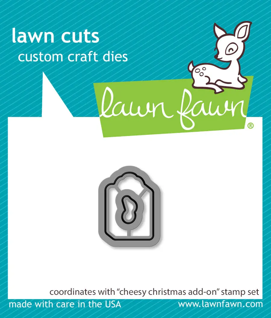 LAWN FAWN LAWN FAWN CHEESY CHRISTMAS ADD-ON DIE SET