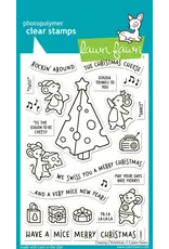 LAWN FAWN LAWN FAWN CHEESY CHRISTMAS CLEAR STAMP SET