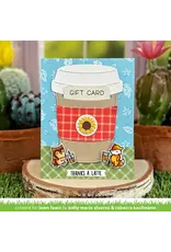 LAWN FAWN LAWN FAWN TREAT CART COFFEE ADD-ON CLEAR STAMP SET