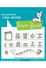 LAWN FAWN LAWN FAWN LITTLE WOODLAND LIBRARY ADD-ON CLEAR STAMP SET