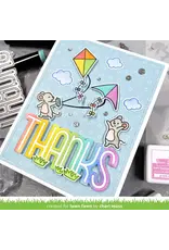 LAWN FAWN LAWN FAWN WHOOSH, KITES! COLORING STENCIL 3/PK