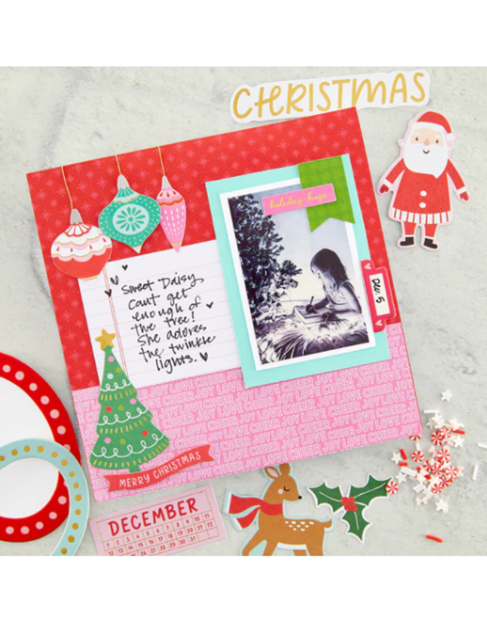 SPELLBINDERS SPELLBINDERS CRAFTER'S HOME EXCLUSIVE HOLIDAY FUN ADVENT CALENDAR ESPECIALLY FOR CARD MAKERS