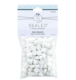 SPELLBINDERS SPELLBINDERS SEALED BY SPELLBINDERS COLLECTION WHITE WAX BEADS 100/PK