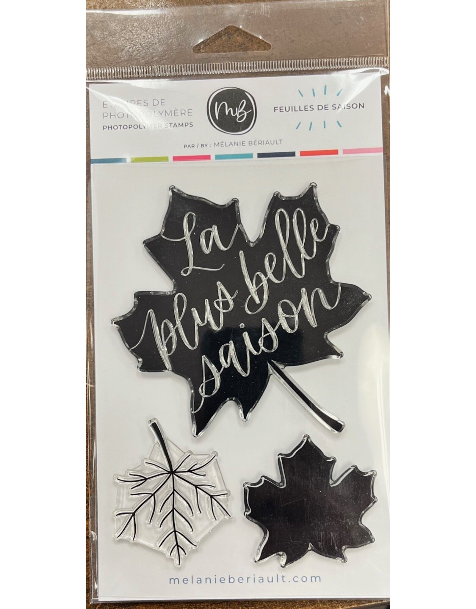 MÉLANIE BÉRIAULT MÉLANIE BÉRIAULT FEUILLES DE SAISON CLEAR STAMP