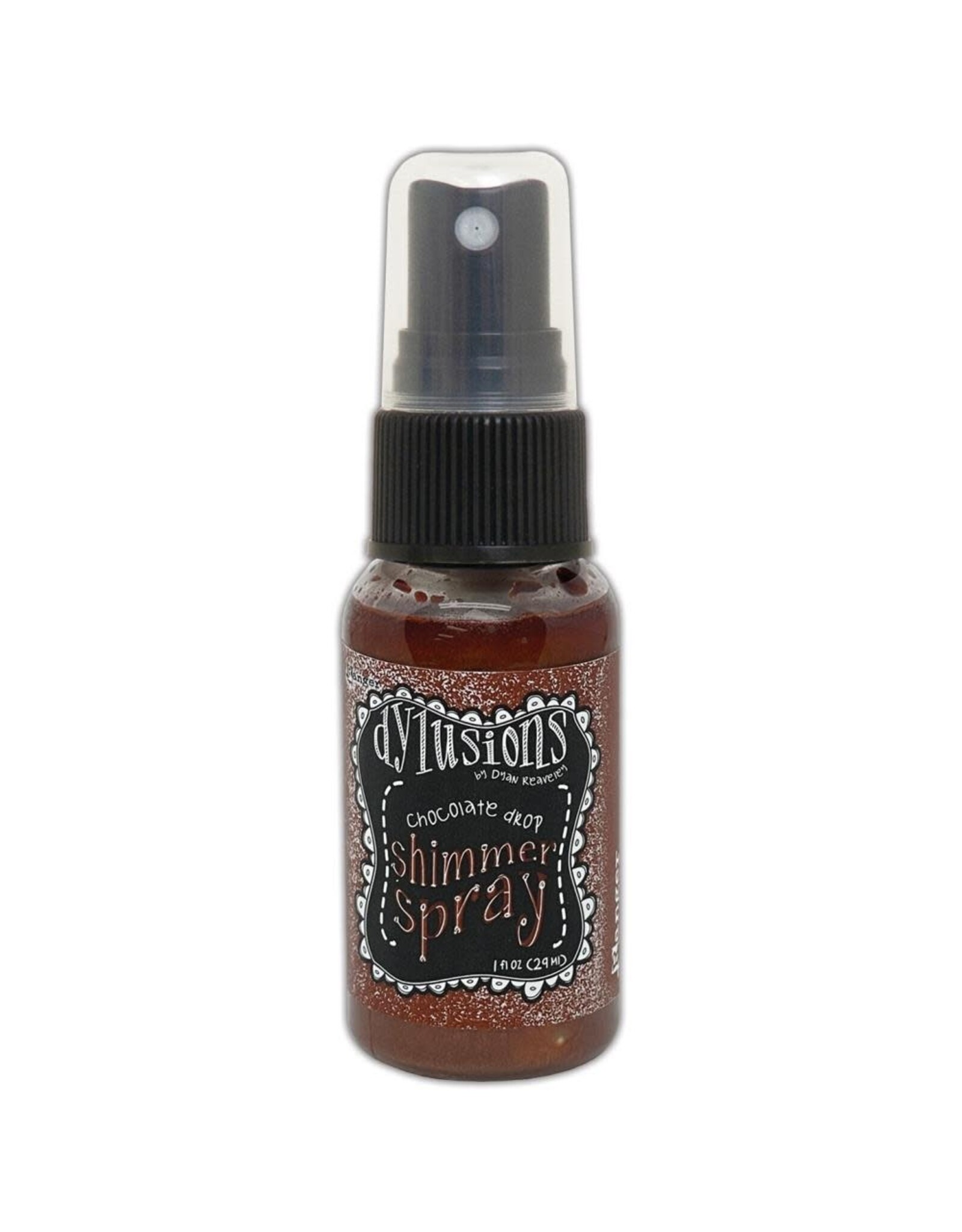 RANGER DYLUSIONS SHIMMER SPRAY CHOCOLATE DROP 1OZ