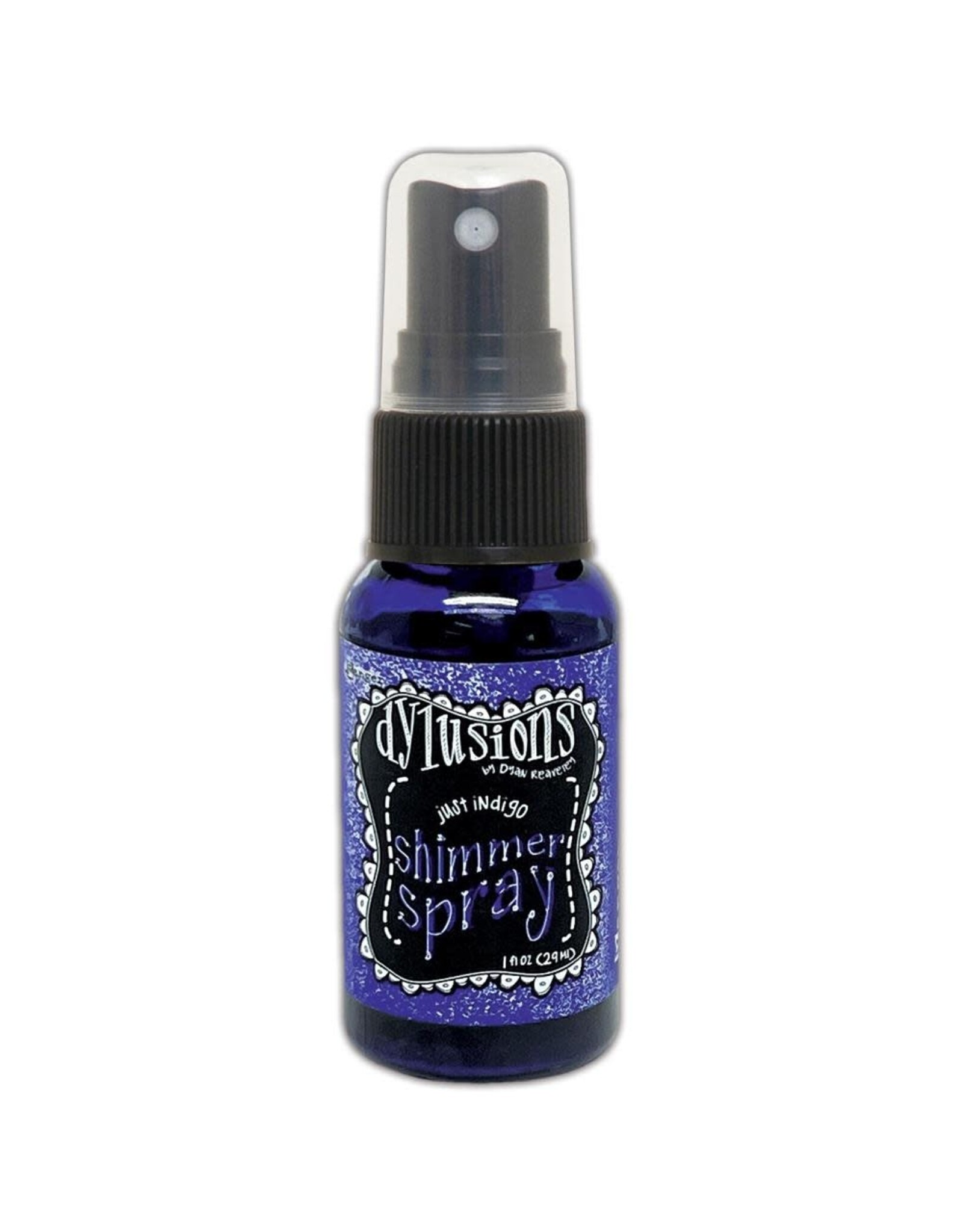 RANGER DYLUSIONS SHIMMER SPRAY JUST INDIGO 1OZ